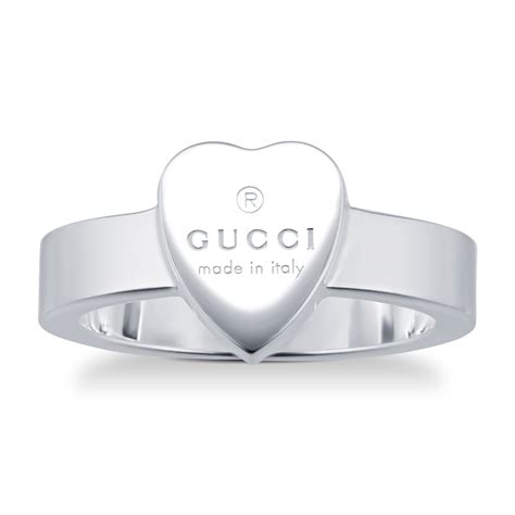 heart ring with gucci trademark on|heart ring with gucci trademark.